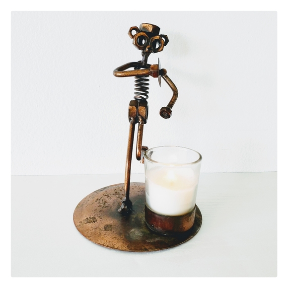 Other - Screws and Bolts Candle Holder
